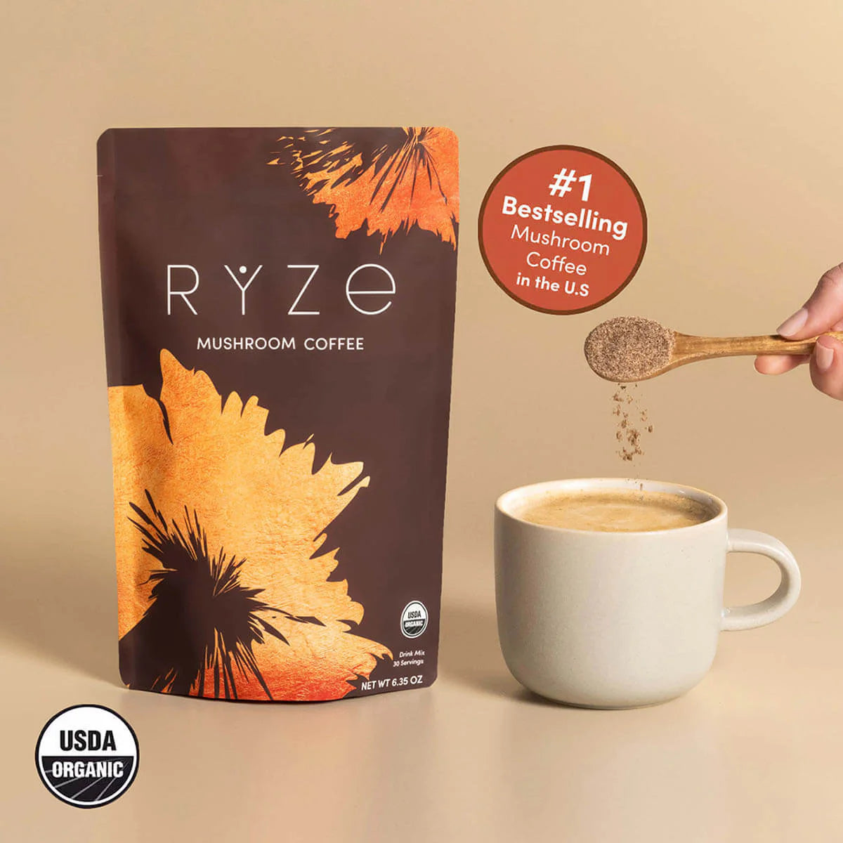 Ryze Mushroom Coffee Pack of 2 - Clearance Sale