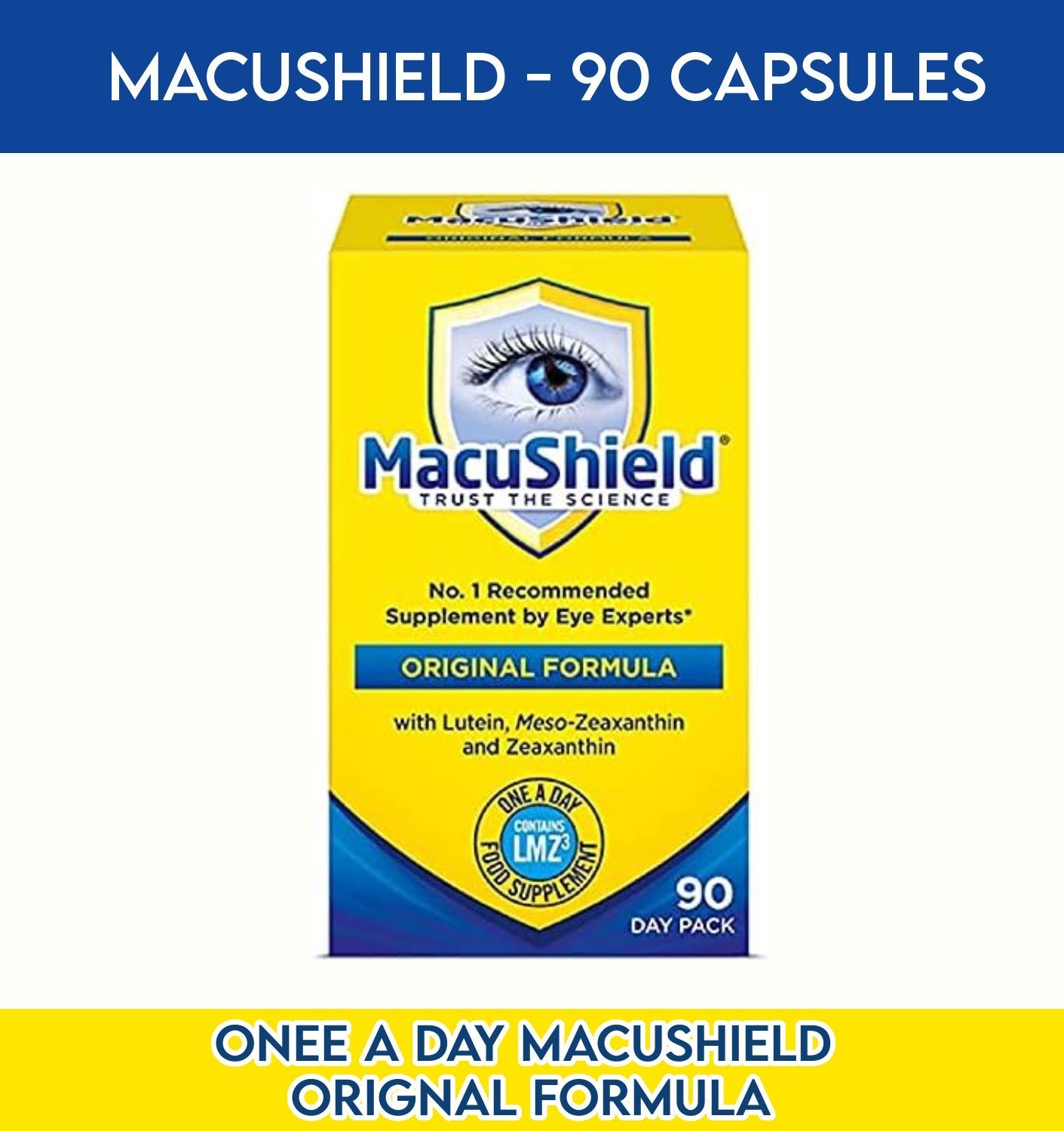 Macushield Eye Supplement Orignal Formula - Clearance Sale