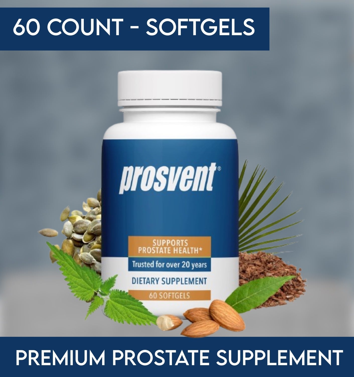 Prosvent Advanced Men's Prostate Support 60 count - Clearance Sale