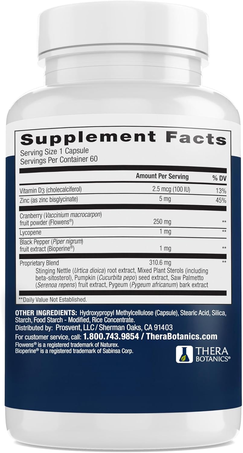Prosvent Advanced Men's Prostate Support 60 count - Clearance Sale