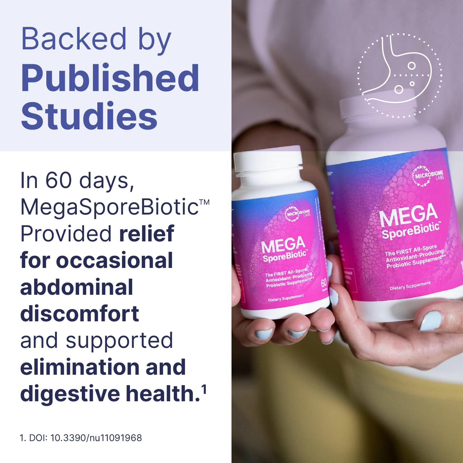 Microbiome Labs MegaSporeBiotic 180 capsules - Clearance Sale