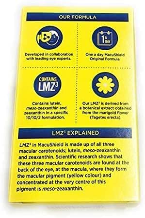 Macushield Eye Supplement Orignal Formula - Clearance Sale