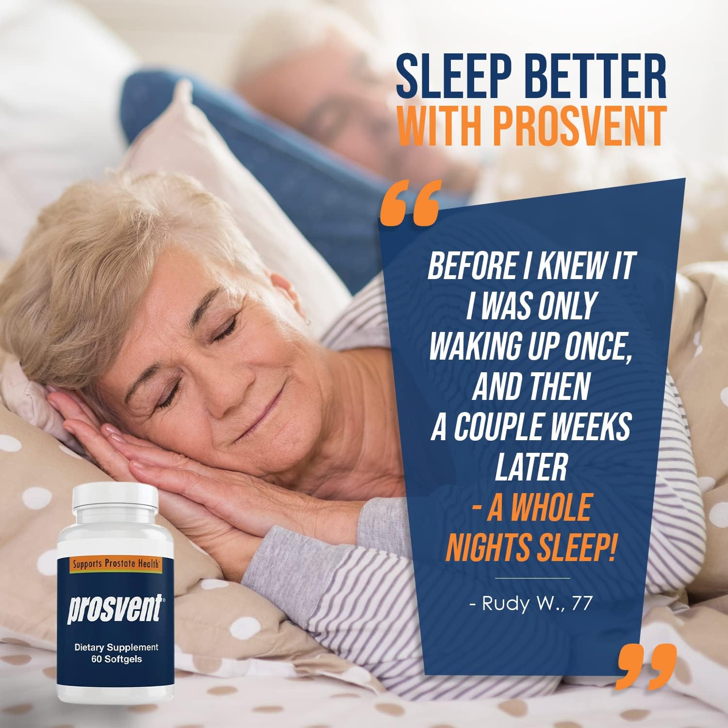 Prosvent Advanced Men's Prostate Support 60 count - Clearance Sale