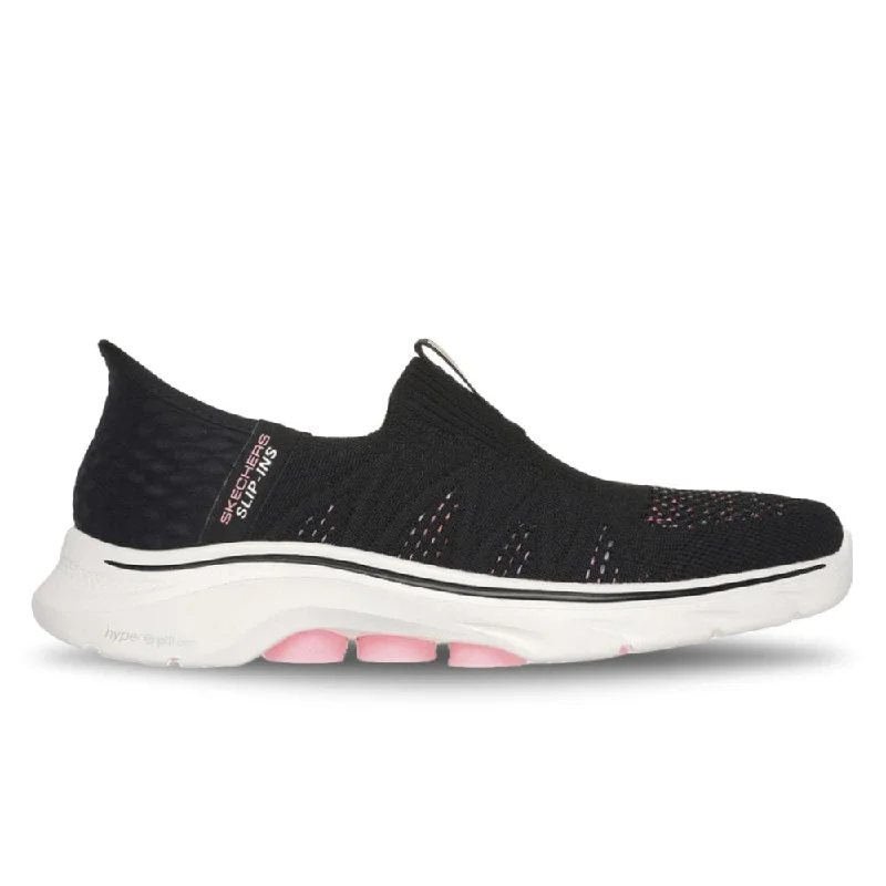 Classic Color Skechers Women's Slip-Ins GO WALK 7 City Lights - Black/Multi