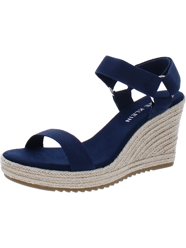 Fashion Expert Wren Womens Wedge Ankle Strap Espadrilles