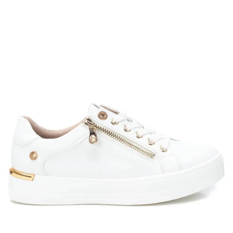 Fashionable And Fashionable Women's Trainer Sneakers In White