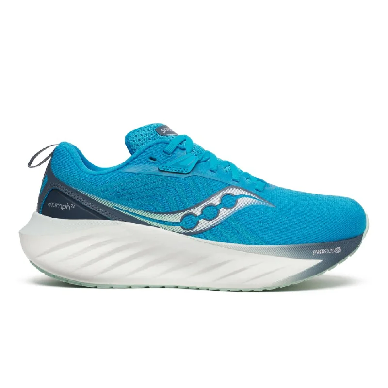 Exquisite Design Saucony Women's Triumph 22 - Viziblue/Dusk