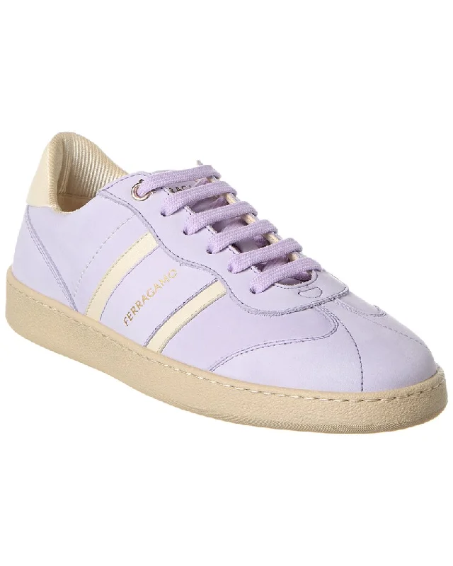 Exquisite Design Ferragamo Achille Leather Sneaker