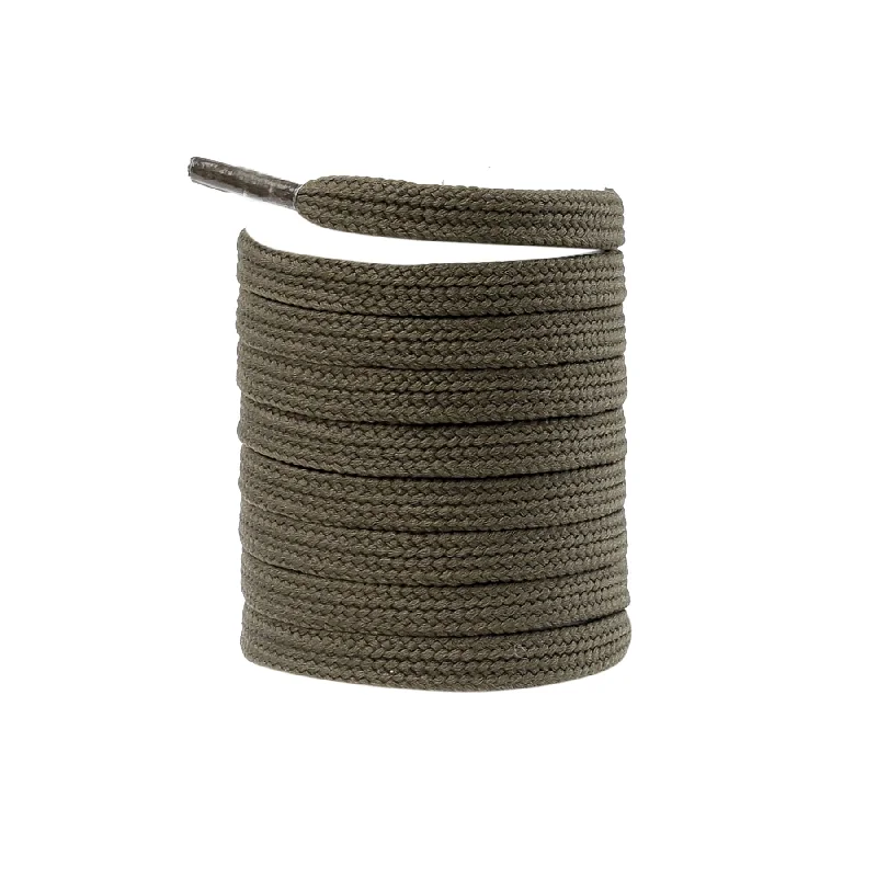 Artistic Temperament Bacca Bucci Sneaker Shoe Laces | Flat | Black-Olive