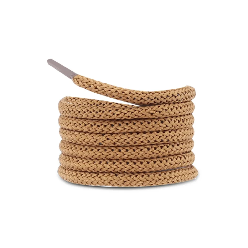 New Season Series Bacca Bucci Sneaker Shoe Laces | Round | Golden-Brown & Black
