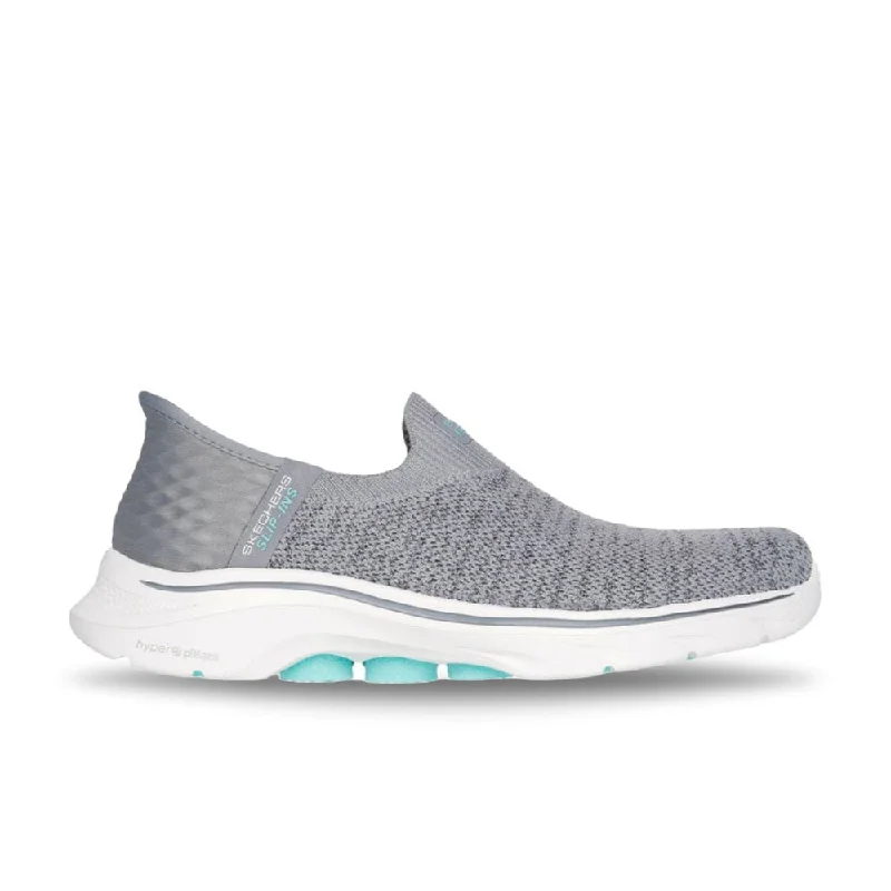 New Season Series Skechers Women's Slip-ins GO WALK 7 Springtime - Gray
