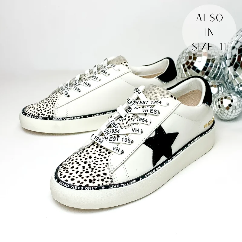 Elegant Design Vintage Havana | Nili Sneakers in Cheetah Print