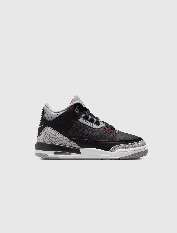 High-end Design AIR JORDAN 3 RETRO "BLACK CEMENT" GS