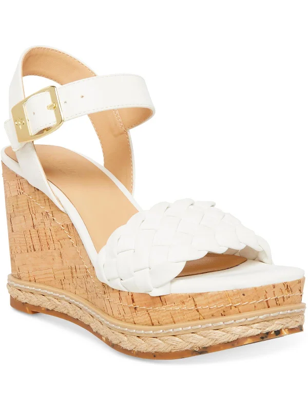 Must-have For Autumn And Winter JITNEY Womens Open Toe Ankle Strap Wedge Sandals
