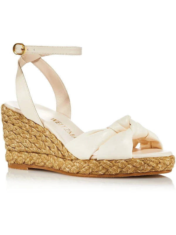 Fresh Wear Playa Womens Leather Wedge Slingback Sandals