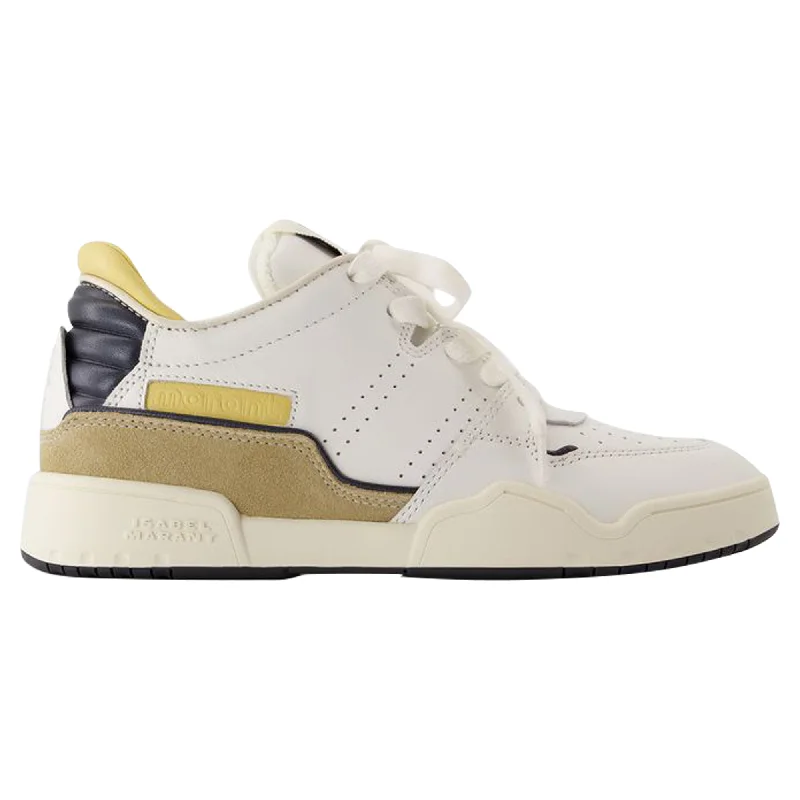Comfortable Fashion Emree Sneakers - Isabel Marant - Leather - Yellow