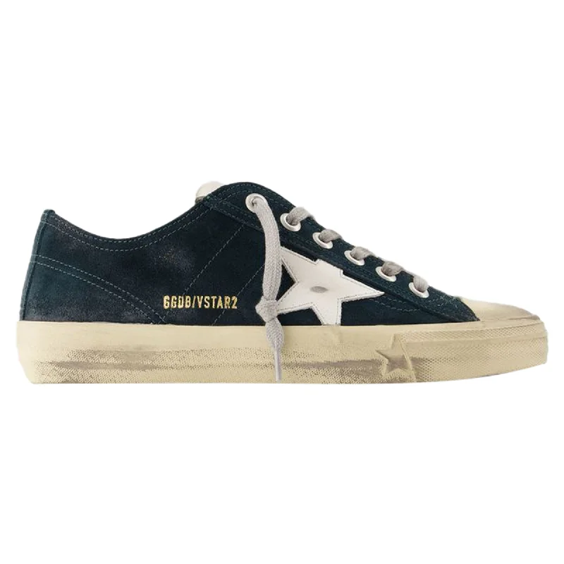 Integrated Design V-Star 2 Sneakers - Golden Goose Deluxe Brand - Leather - Green