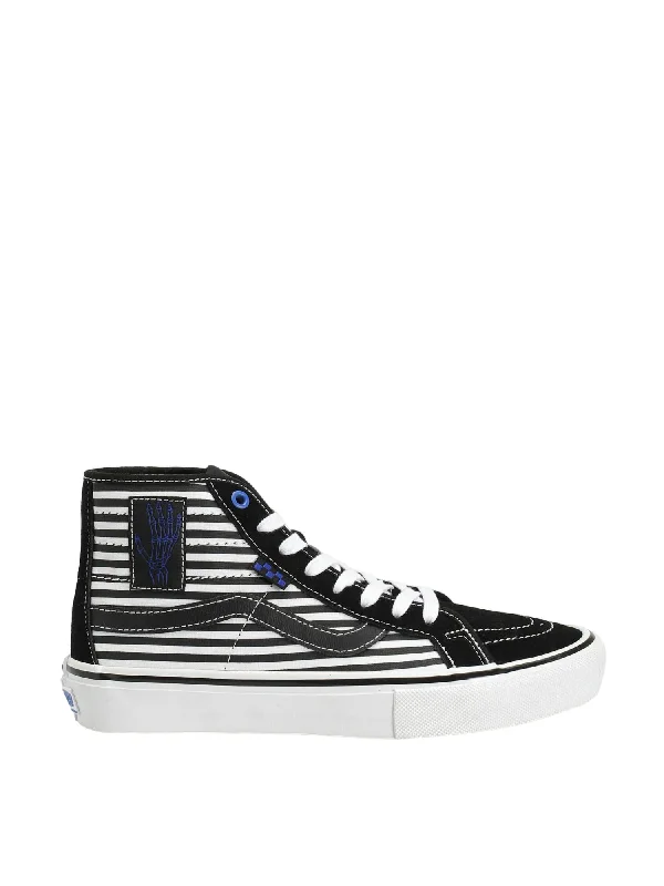 Luxury Style Unisex Skate Sk8-Hi Top Sneaker In Black,white