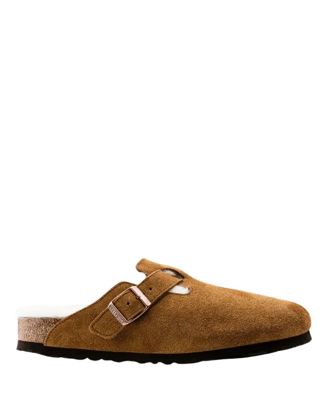 Editorial Design W Boston Shearling Mink Suede