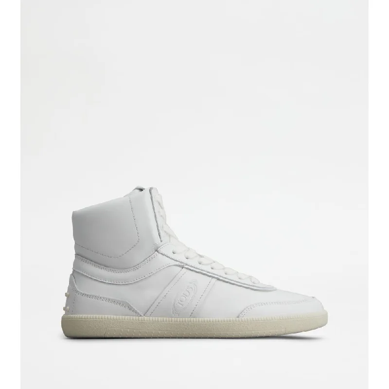 Exquisite Tailoring Tod's Tabs Sneakers High-Top in Leather