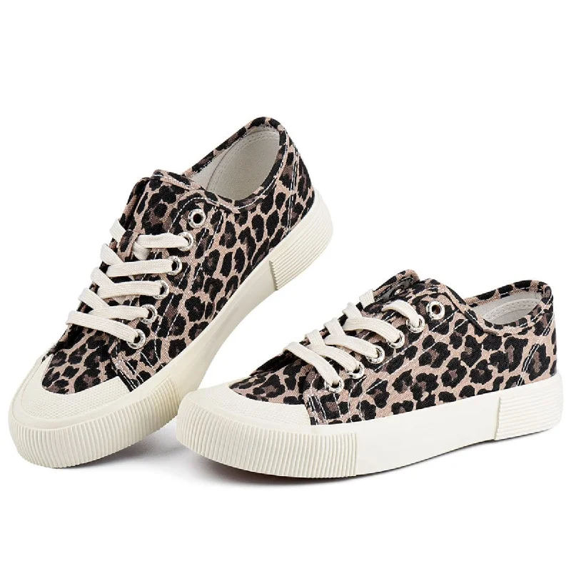Goddess Outfit JENN ARDOR Women Canvas Fashion Low-Top Sneakers