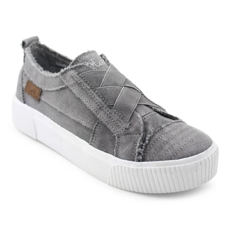 Fashion Pioneer Women's Create Slip-On Sneakers In Steel Gray