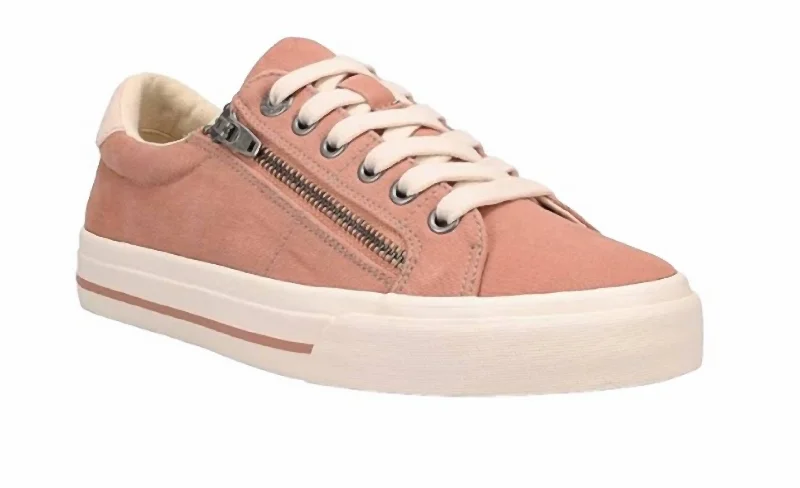 Celebrity Picks Women's Z Soul Sneakers In Clay/cream Distressed