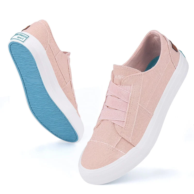 End Of The Year JENN ARDOR Women Low-Top Tennis Canvas Sneaker