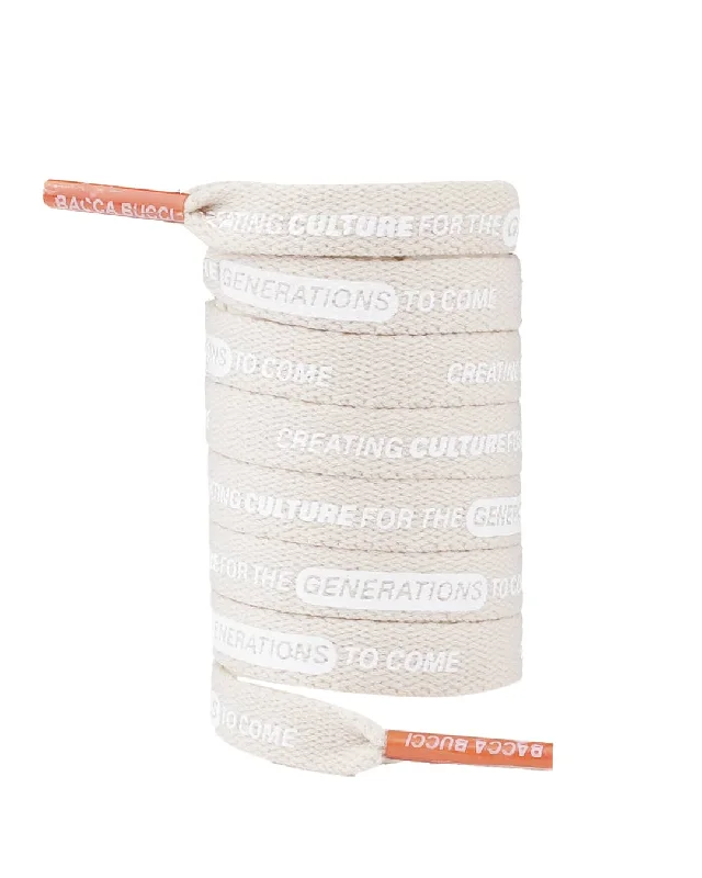 Quality Tailoring Bacca Bucci "Creating Culture" Sneaker Laces