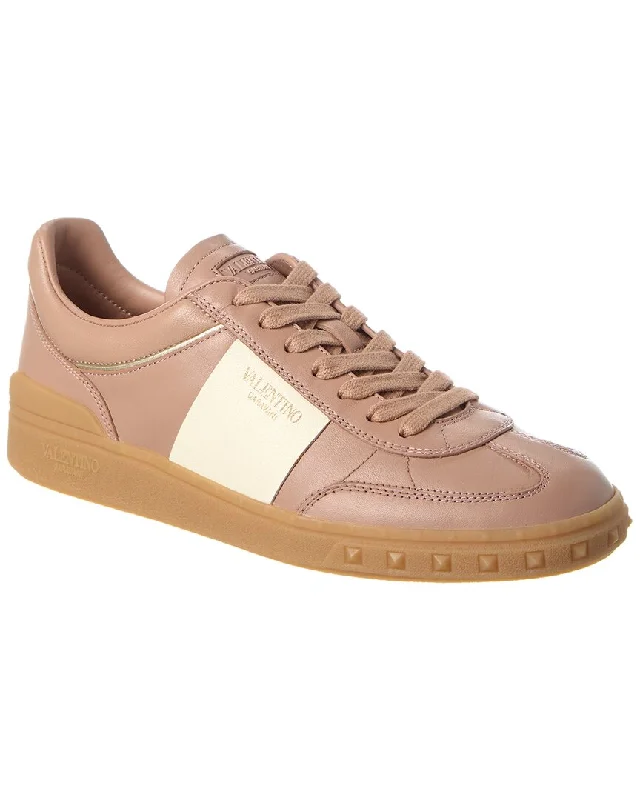Minimal Style Valentino Upvillage Leather Sneaker