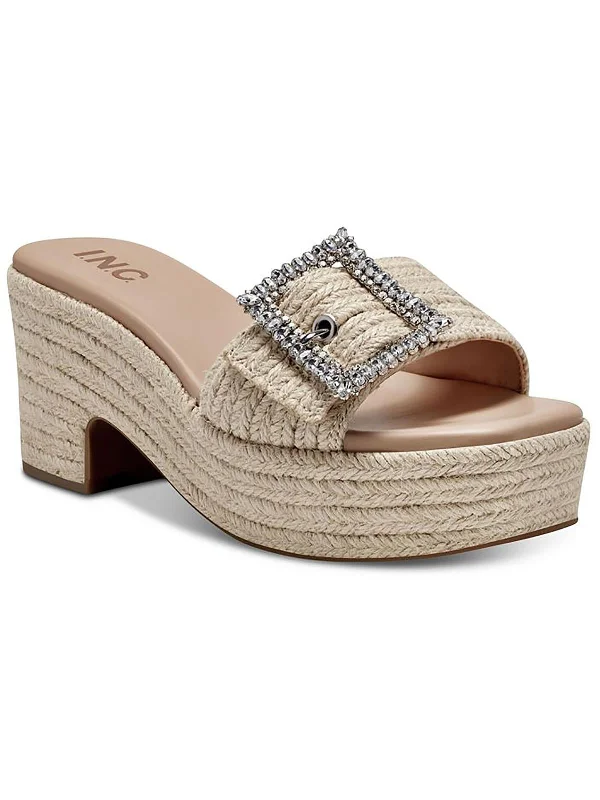 Quality Tailoring Lixtey Womens Slide Platform Block Heels