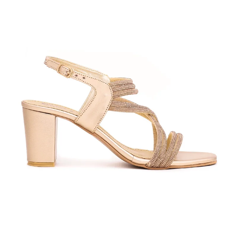 Youthful Vitality Golden Fancy Sandal FN5586