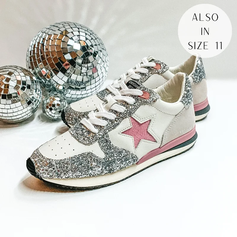 Refreshing Design Vintage Havana | Rock Running Shoe in White and Silver Multi