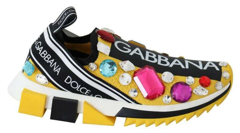 High-quality Design Dolce & Gabbana Embellished  Sorrento Women's Sneakers