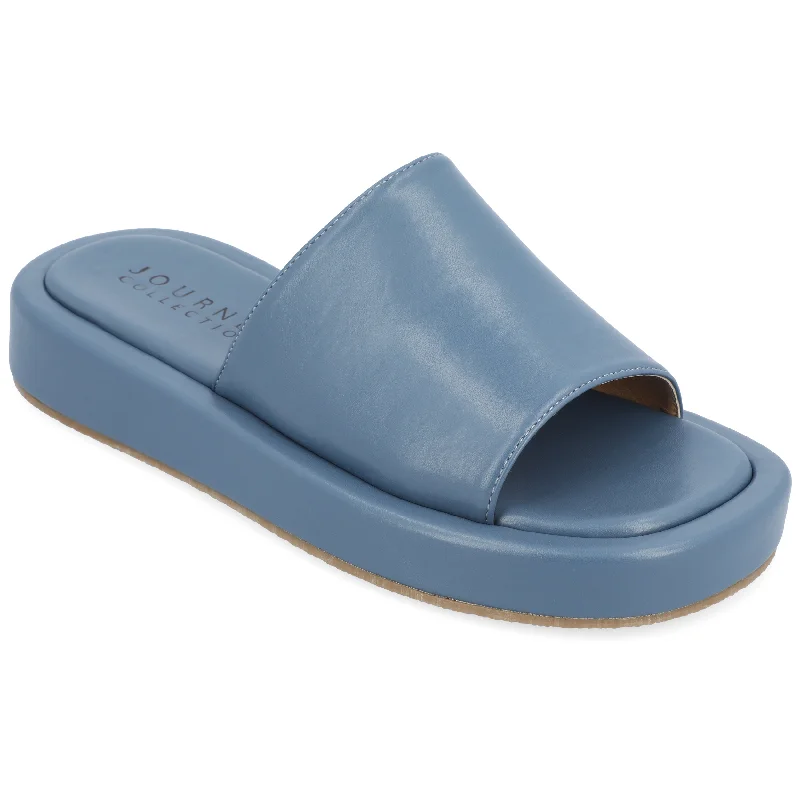 Personalized Wear Journee Collection Women's Tru Comfort Foam Denrie Sandals