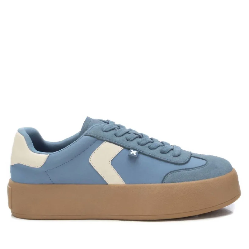 Romantic Temperament Women's Textile Sneakers In Jeans