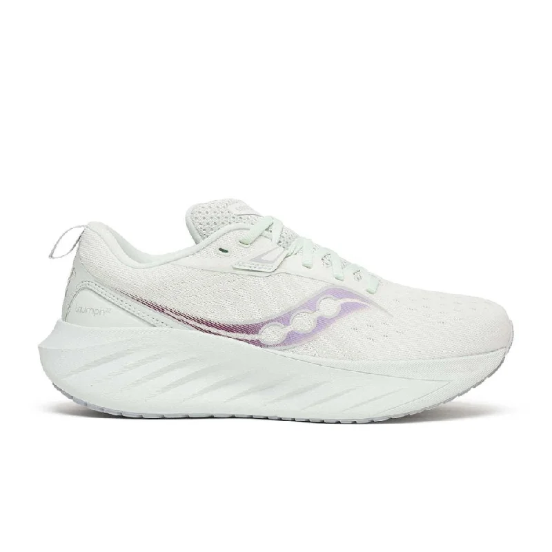 Floral Prints Saucony Women's Triumph 22 Wide - White/Foam