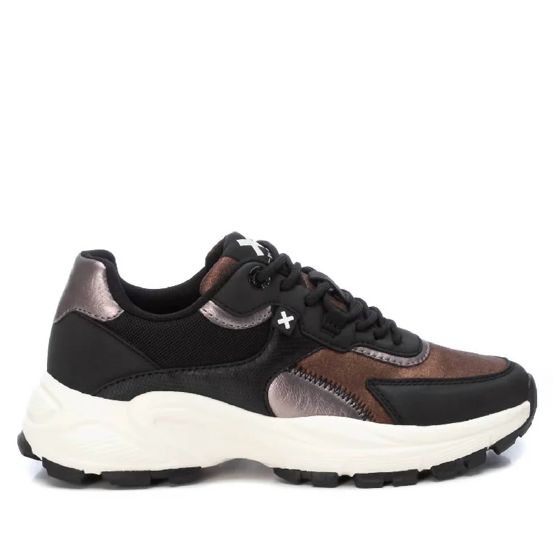 Personalized Series Women's Lace Closure Sneakers In Lead
