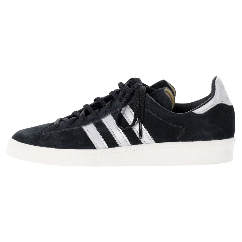 Fashionable Prints Adidas Originals Campus 80s Sneakers in Black Suede