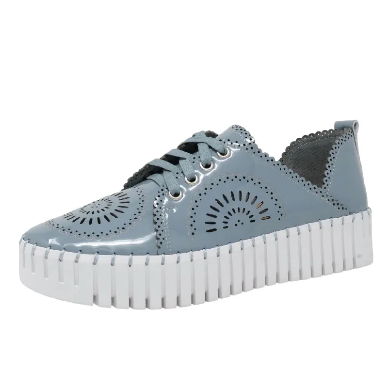 American Style Women's Bafia Denim Patent Leather Shoe