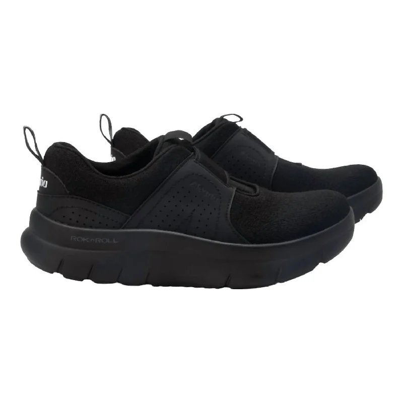 Design Trend Women's Rotation Sneakers In Black