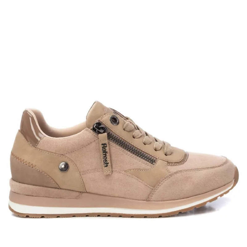 Urban Style Women's Trainers Sneakers In Beige