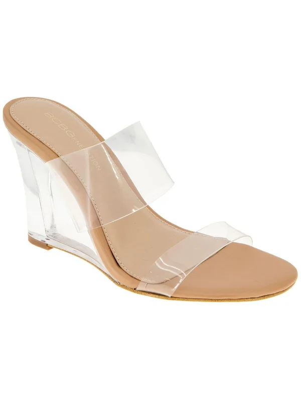 Fresh And Fashionable Walina  Womens Slip On Dressy Wedge Sandals