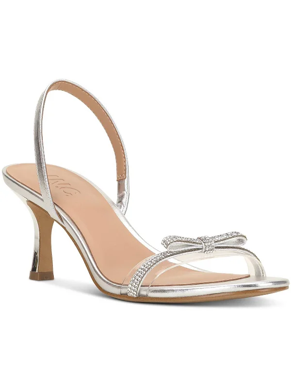 Classic Color Linette Womens Bow Heels