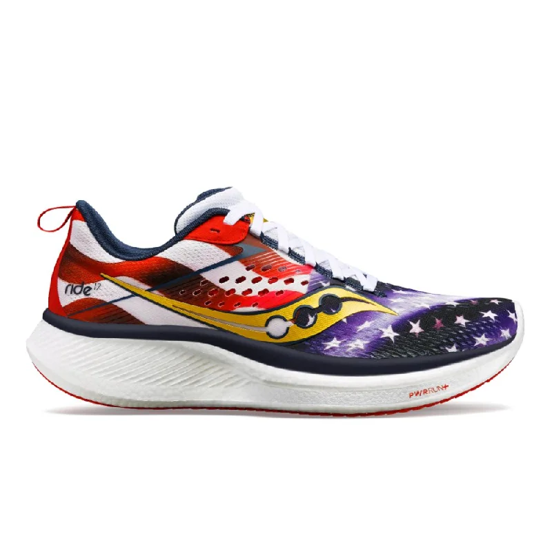 Classic Style Saucony Women's Ride 17 - Stars/Stripes