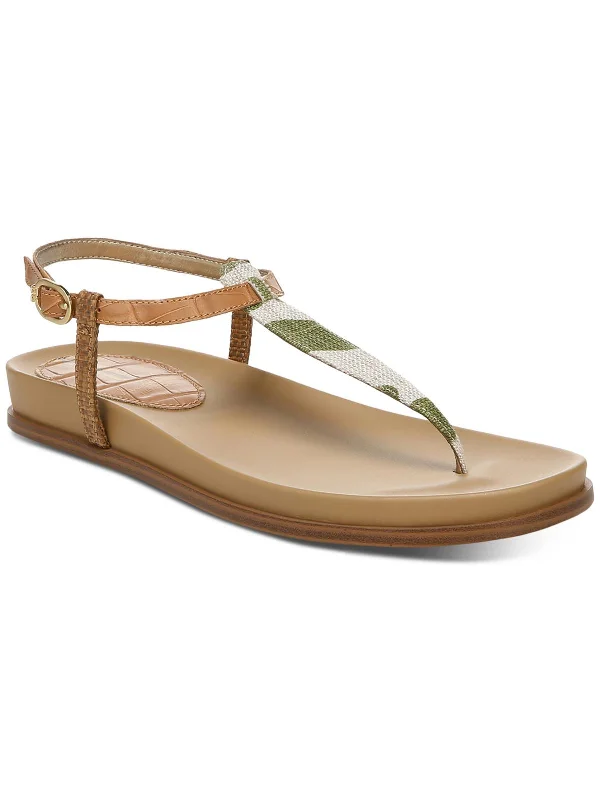 Personalized Design Naomi Womens Buckle Thong Slingback Sandals