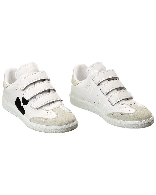 Must-have For Autumn And Winter Isabel Marant Beth Leather Sneaker (Authentic Pre-Owned)