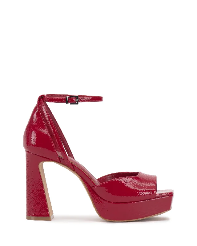 Classic Color Brenla Ankle Strap Platform Sandal