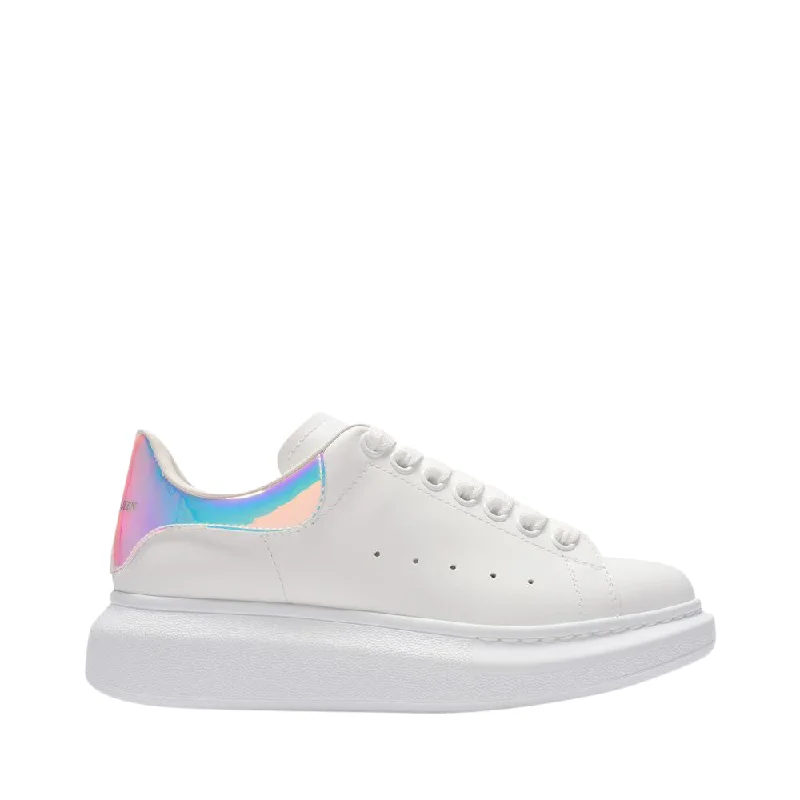Modern Tailoring Oversized Sneakers - Alexander Mcqueen - White/Holographic - Leather