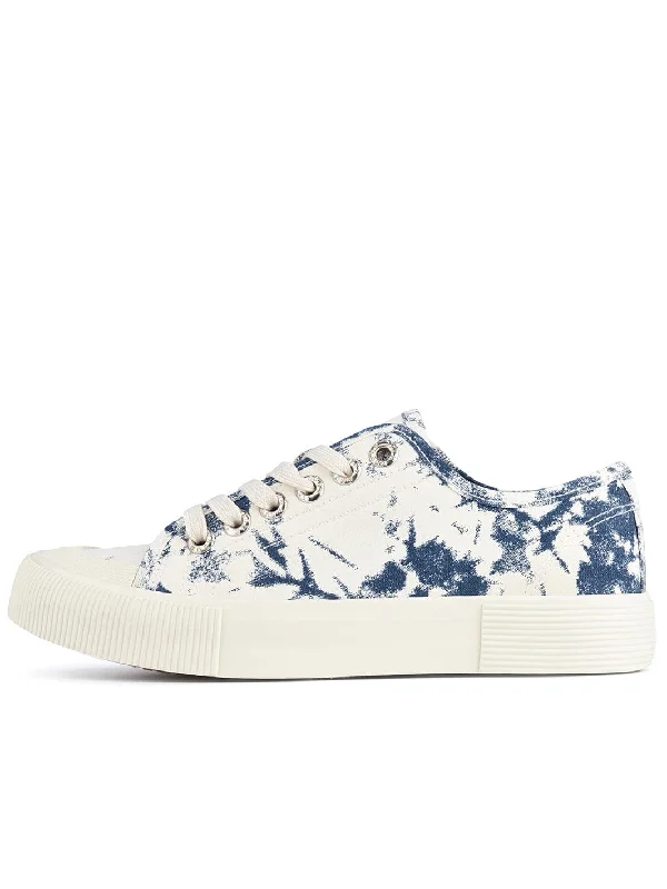 Floral Dark Blue
